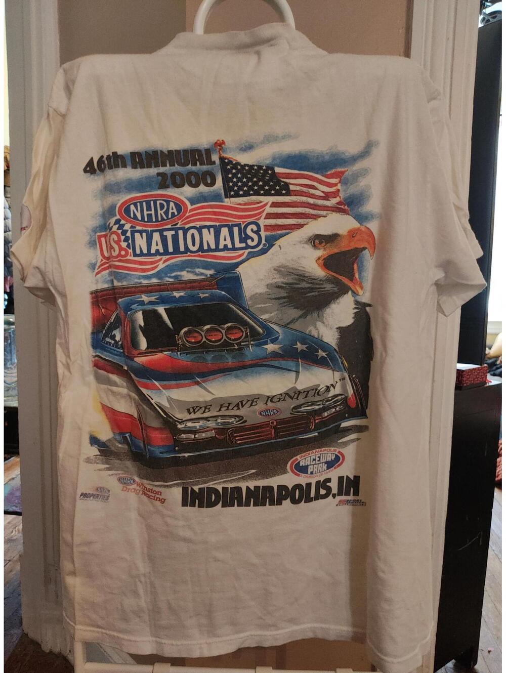 Vintage Y2K - 2000 NHRA drag racing M - Indianapolis EUC